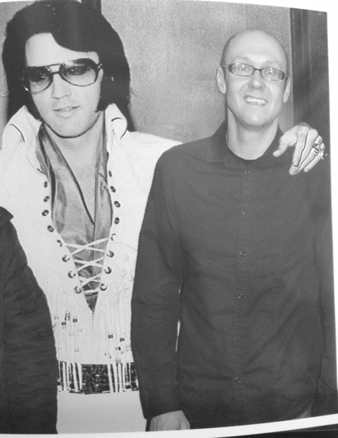 Neil Quigley and Elvis Presley hanging out in the 70's #crazydays